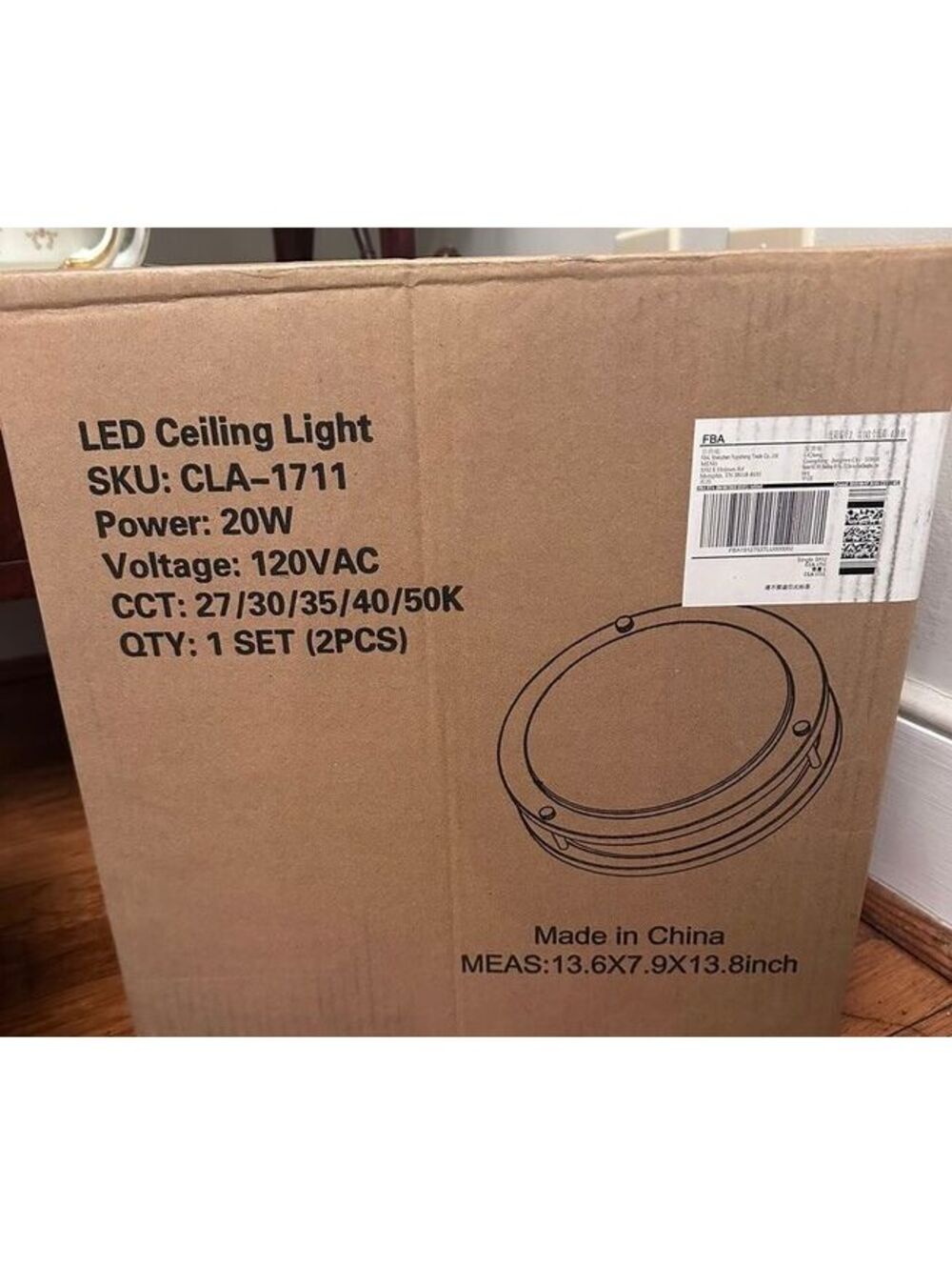LED Ceiling Light SKU CLA-1711